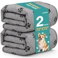 thumbnail image 1 of Almohadillas lavables para adiestramiento de perros FURWEY, extra grandes, 72 x 72 cm, paquete de 2, 1 of 9