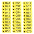 thumbnail image 2 of 100pcs Numbered Livestock ID Tag Animal Ear Tags Animal Number Tags for Cattle, 2 of 8