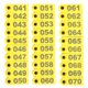 thumbnail image 5 of Etiqueta de identificación de ganado numerada de 100 piezas Etiquetas de orejas de animales, 5 of 6