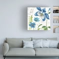 thumbnail image 2 of Trademark Fine Art 'Blue and Green Garden III' Canvas Art by Lisa Audit, 2 of 4