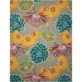 thumbnail image 2 of Nourison Fantasy Floral Grey 8' x 10'6" Area Rug, (8x11), 2 of 5