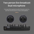 thumbnail image 4 of X3 Live Voice Mixer Audio Interface Console Live Sound Card black, 4 of 5