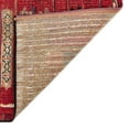 thumbnail image 4 of Liora Manne Marina Tribal Stripe Indoor Outdoor Area Rug Red, 4 of 10
