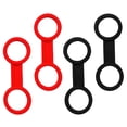 thumbnail image 2 of 4 Pieces / Set Scuba Diving Silic Snorkel Keeper Retainer Holder - Durable & Comfort - Black and Red, 2 of 6