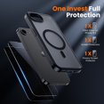 thumbnail image 2 of Funda de teléfono Toushion 3 en 1 para iPhone 16E con protector de pantalla, 2 of 5