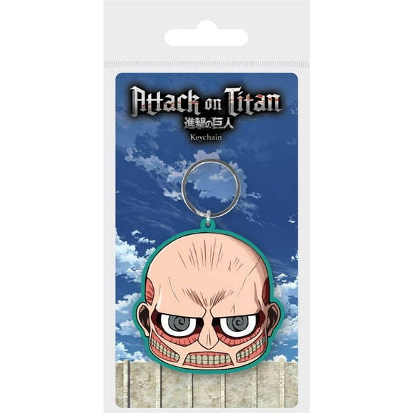Attack on Titan S3 Rubber Colossal Keyring