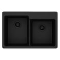 thumbnail image 2 of Elkay, ELG250RBK0 , Elkay Quartz Classic 33" x 22" x 9-1/2" Double Bowl Drop-in Sink, Black, Sinks, 2 of 2