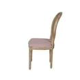 thumbnail image 6 of Noble House Theodore French Fabric Dining Chairs, Set of 2, Pink, 6 of 6