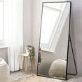 thumbnail image 2 of NeuType Full Length Mirror Floor Rectangle Black 65"x22", 2 of 9