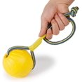thumbnail image 2 of HAHADAXA Dog Toy,Rope and Ball Pet Toy,Floats on Water–Great for Beach and Pool,Yellow Dog Interactive Toys, 2 of 6