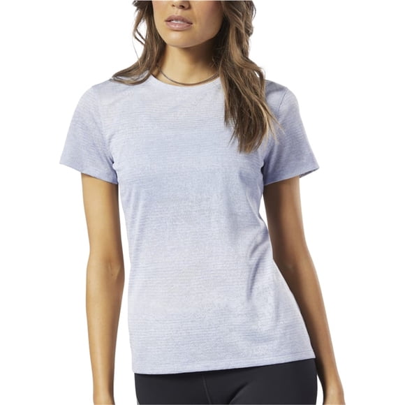Reebok Womens Knit Basic T-Shirt blue XXS