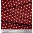 thumbnail image 3 of Soimoi Velvet Fabric Snail Insects Fabric Prints by Yard 58 Inch Wide, 3 of 3