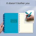 thumbnail image 3 of Spiral Notebook, 210 X 150mm A5 Soft Rubber Ring Notebook -120 Pages Journals For Study And Notes, 3 of 4