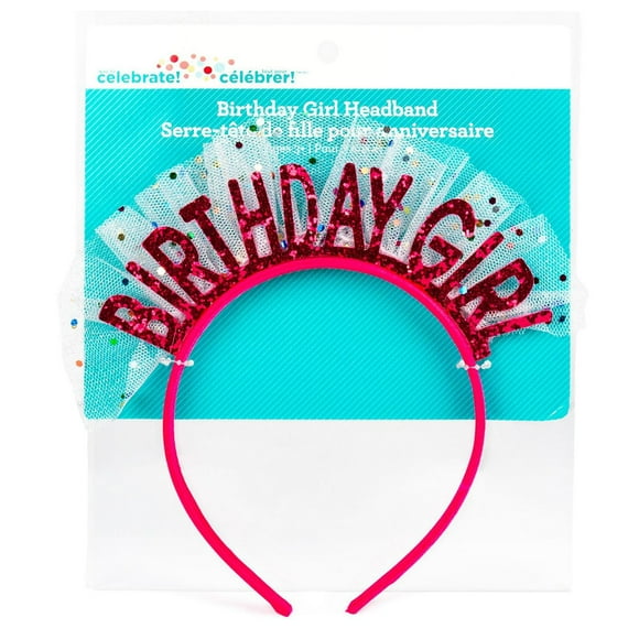 Birthday Girl Headband, Way to Celebrate, Birthday Headband
