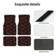 thumbnail image 4 of Fotbe Red Hot Chili Juego de 4 Tapetes para Auto con Estampado – Alfombrillas de Goma Reforzada, Diseño Antideslizante, Protección para Todo el Año – Vehículos, Autos, Camionetas y SUVs, 4 of 7