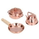 thumbnail image 5 of 3 uds 1:12 casa de muñecas miniatura bronce sartén olla hervidor cocina Kit de cocina juego de utensilios de cocina, 5 of 8