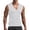 White, variant on Krdevn Men's Solid V Neck Tank Top Casual Breathable Sleeveless T Shirt,Tank Tops Men,3XL