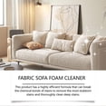 thumbnail image 4 of Fabric Sofa Foam Cleaner, Powerful Fabric Sofa Foam Cleaner, For Deep Cleaning Upholstery, No Scrub Upholstery Cleaner For Furniture, 4 of 9