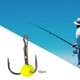 thumbnail image 2 of Señuelos para lubina Jig Head Soft Swimbait, 10 piezas, 3 colores, cebo de acero con alto contenido de carbono 15x13x5.5mm, 2 of 7