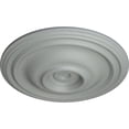 thumbnail image 3 of Ekena Millwork 14 3/4"OD x 1 3/4"P Traditional Ceiling Medallion (Fits Canopies up to 4"), 3 of 12