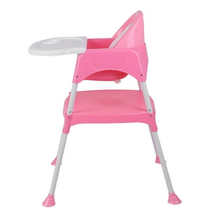 3 In 1 Safety Seat Folding Dining Feeding Highchair Portable Baby Kids Chair