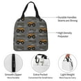 thumbnail image 3 of Yiaed Construction Machines Print Insulated Lunch Bag Reusable Cute Tote Lunch Box, Leakproof Cooler Lunch Bags for Work Office Travel School Picnic, 3 of 5