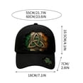 thumbnail image 2 of Sktrjpolfis St Patricks Day Baseball Cap, Polyester, 7.1x2.8x4.1in, Irish Gift for Men Women, 2 of 4