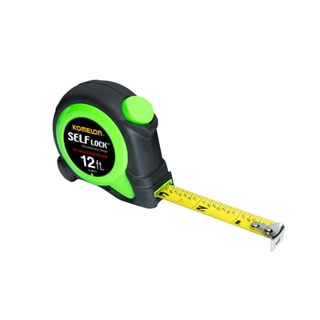 Komelon WSL2812 12-ft Self-Lock Measuring Tape