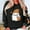 Black, variant on Generic Halloween Sweatshirt Women Spooky Season Shirt Ghost Black Cat Graphic Embroidered Fall Pullover Tops