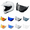 Clear, variant on Hornet Helmet Visor For SHOEI CNS-2 ADV Lens Replacement Visor Interchangeable Windproof Anti UV Face Shield Polycarbonate
