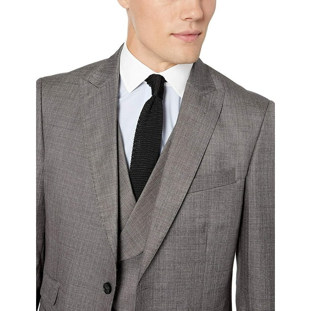Adam Baker by Needle & Stitch 12965 Mens 3-Piece Peak Lapel Modern