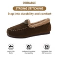thumbnail image 2 of Yunkctuk Womens Outdoor Slippers, Comfortable Fluffy Wool Autumn Casual Shoes for Women, Non-slip Rubber Womens Shoes, Home Office Womens Shoes, 2 of 7