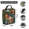 thumbnail image 2 of Eco Floral Lunch Bag – Leakproof Thermal Cooler for Outdoor Adventures & City Commuters, 2 of 6