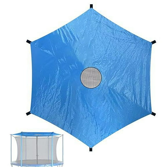 HJQEQVD Trampoline Shade Cover Trampoline Canopy Trampoline Tent Cover Sun Trampoline Canopy Easy to Install Trampoline Cover for 6
