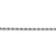 thumbnail image 3 of 14K White Gold 4mm Diamond Cut Rope Chain 24 IN, 3 of 6