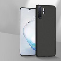 Allytech Slim Case for Samsung Galaxy Note 10  - Ultra Thin Super Lightweight Matte Hard PC Shockproof Anti-scratch Protetive Phone Case Compatible with Samsung Note 10  Plus - Black
