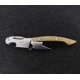 thumbnail image 2 of Abridor de vino, sacacorchos de camareros profesionales con cortador de papel de aluminio y bisagra doble, llave de vino de acero inoxidable para servidores y camareros (2 unidades), 2 of 5