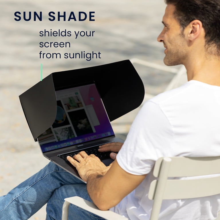 Dog Tent Denash Laptop Sun Shade,Laptop Sun Glare Privacy Screen Hood ...