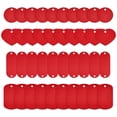 thumbnail image 1 of Etiquetas de Grabado de Aluminio Uxcell, Set de 120 Pcs de Blanks Metálicos Grabables por Láser, Rojo, 1 of 7