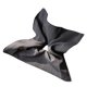 thumbnail image 5 of Coletero con lazo francés: elegante banda elástica para el pelo para mujer, estilo formal e informal. Gris oscuro, 5 of 9