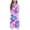 MulticolorC, variant on Agkizg Girls Casual Dress Solid Short Sleeve Round Neck Pocket Pleated Waist Maxi Dress Comfortable Fitting Dress,Sizes 10-11 Years