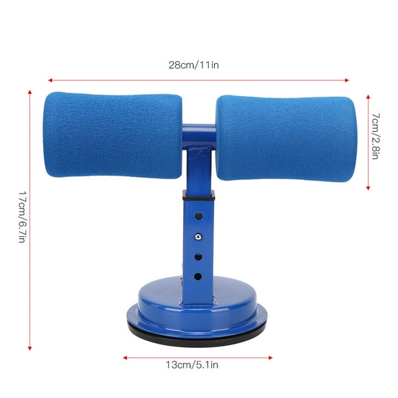 Household Core Strength to Build Muscle Sit-up Aid, Sit-up Assistant, for Full Body Workout Home Gym Men Women Blue