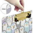 thumbnail image 4 of GZHJMY Cute Penguins Clipboard,Standard A4 Letter Size Hardboard Office Clipboards with Low Profile Clip for Classrooms, Offices,Students-Gold Clip17 Whiteboard Clipboards, 4 of 7