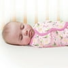 Garanimals SwaddleMe Infant Wrap, 2-Pack, Pink Zebra, Large