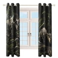 thumbnail image 3 of Blackout Curtains for Bedroom Jurassic Dinosaur Full Room Darkening Grommet Curtains for Living Room,Thermal Insulated Ombre Drapes, 3 of 7