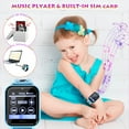 thumbnail image 6 of Kids Smart Watch for Boys Girls -Gifts for 4-12 Year Old Kids, 10 Funny Games SOS Call Music Player Camera Alarm Clock Calculator, Educational Learning Toys (Blue), 6 of 9