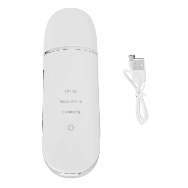 Ultrasonic Skin Scrubber Exfoliator Blackhead Removal Multifunctional Facial Skin Scrubber for Deep Cleansing