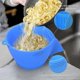 thumbnail image 4 of Drain basket, silicone filter bowl vegetable washing basket, high temperature resistant silicone fruit strainer, kitchen gadgets, small colander, mult, 4 of 5
