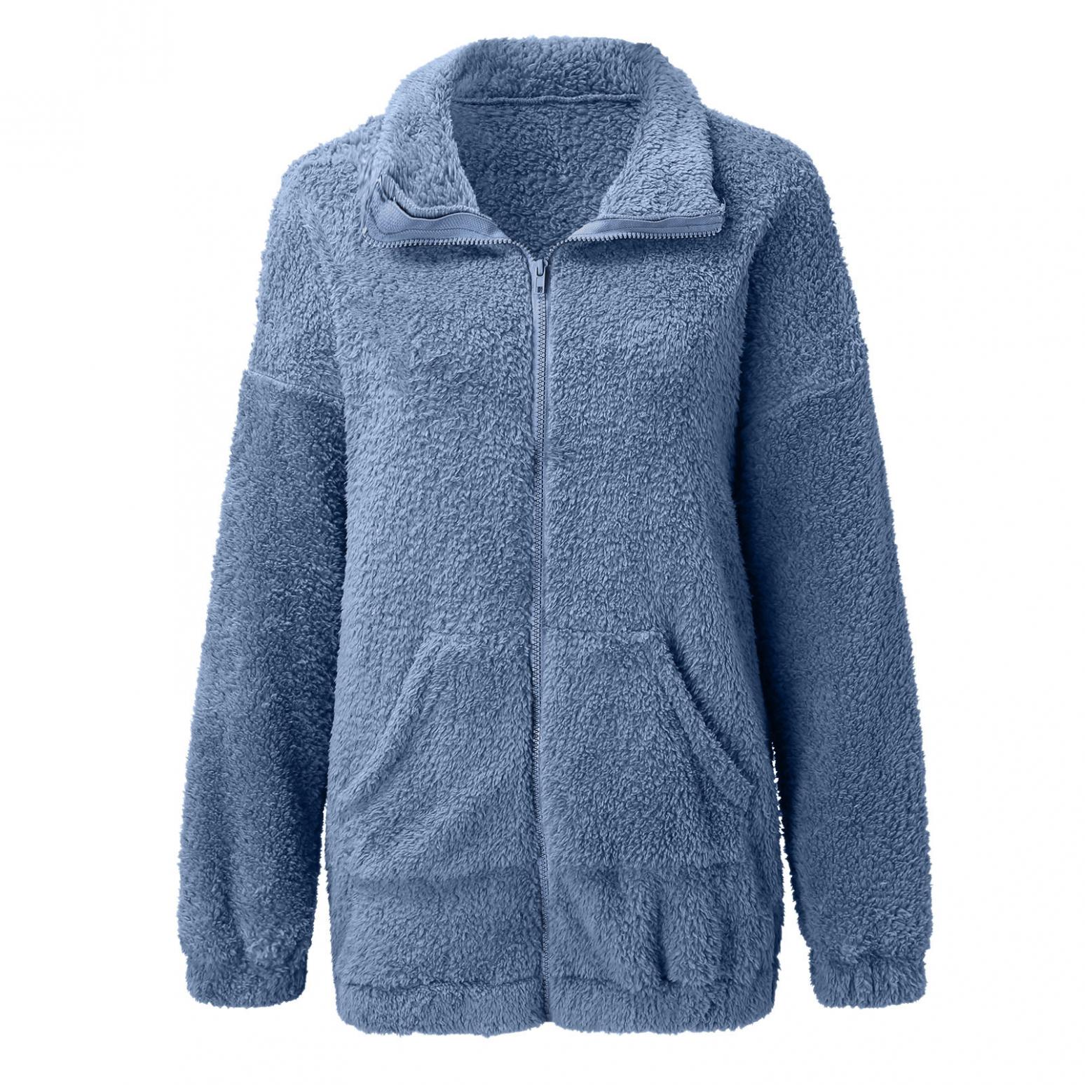   Essentials Women's Classic-Fit Long-Sleeve Quarter-Zip  Polar Fleece Pullover Jacket (Available in Plus Size), Aqua Blue, X-Small :  Clothing, Shoes & Jewelry