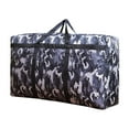 thumbnail image 2 of Organizers and Storage,Storage Bag Organizer,Extra Large Storage Bag Water Thickened Moving Bag Folding Organizer Bag with Strong Handles Zippers for Bedding Comforters Blanket Clothes Camouflage, 2 of 8